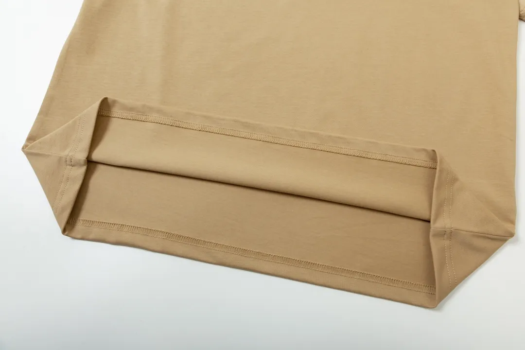 BURBERRY 🪡 Logo Classic ， Retro Same Style T 260 Versatile : Khaki Size：XS~L